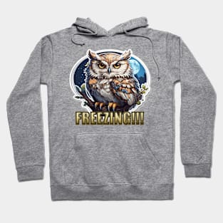 OWL FREEZING DESIGN Hoodie